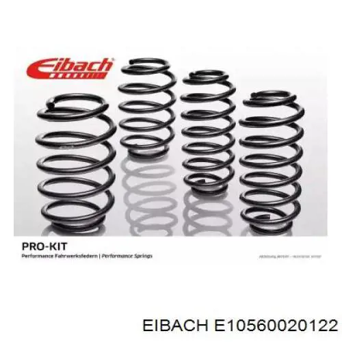 E10560020122 Eibach Juego de resortes de suspensión