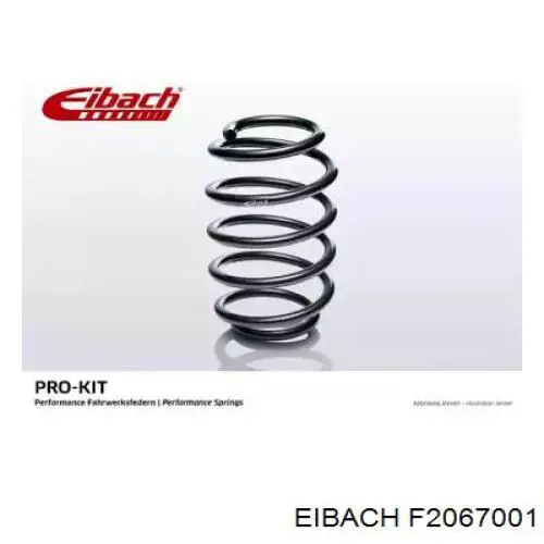 F2067001 Eibach Muelle delantero