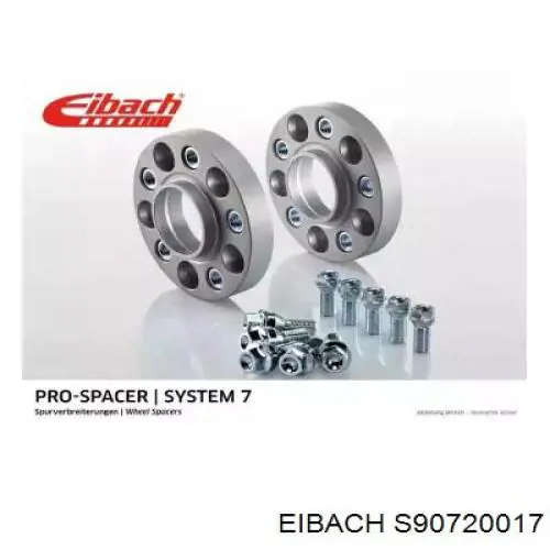 Separadores de rueda Eibach S90720017 precio, desde 136,58 EUR