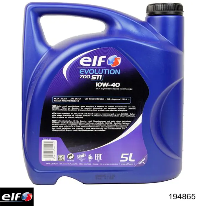 Comprar 194865 ELF Aceite de motor