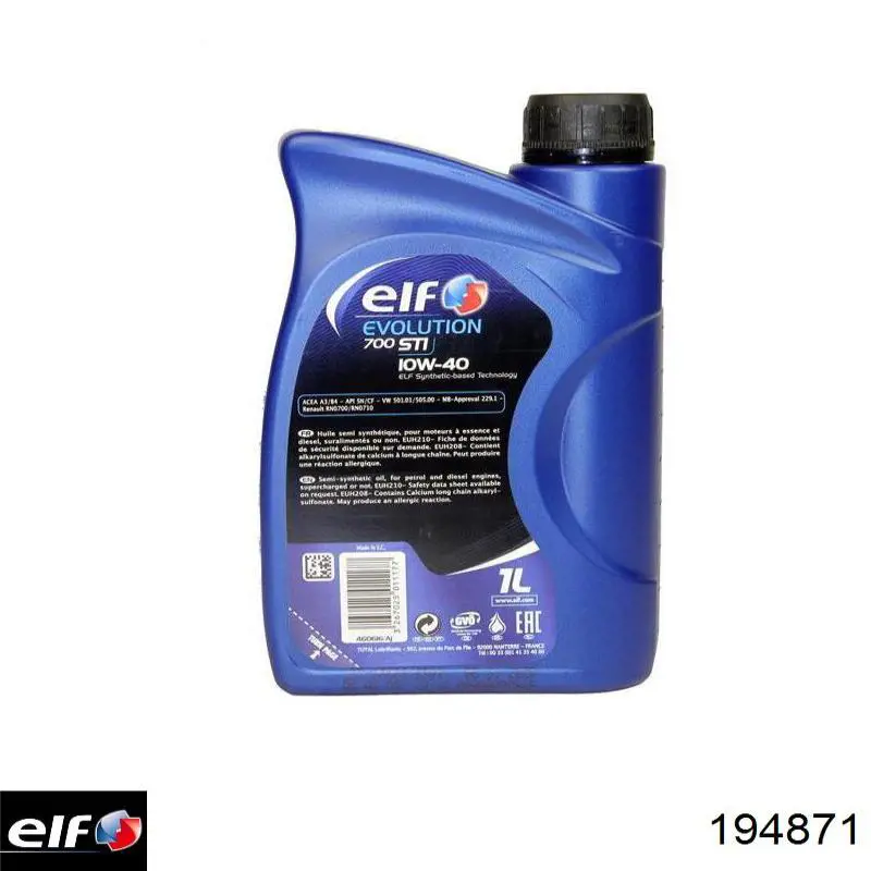 194871 ELF Aceite