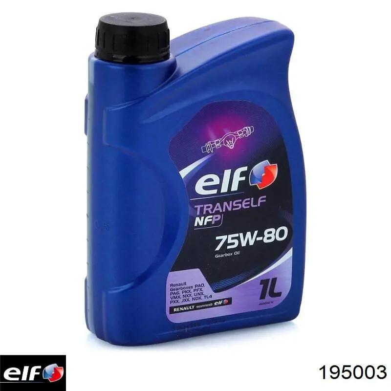 ELF TransElf NFP Sintético 75W-80 GL-4+ 1 L Aceite transmisión (195003)