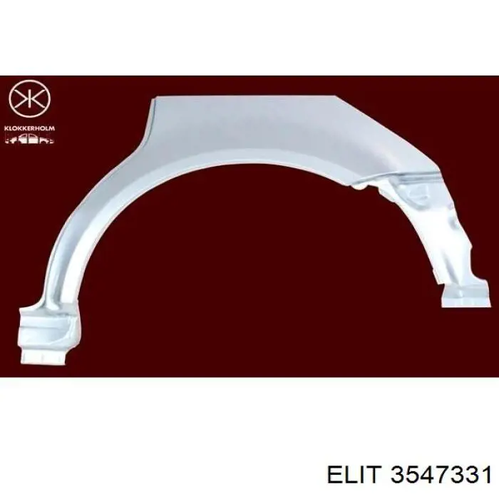 3547331 Elit repuesto parte ala delantera izquierda