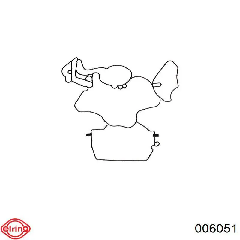 Comprar 59103161AD VAG Junta superior de la tapa frontal del motor