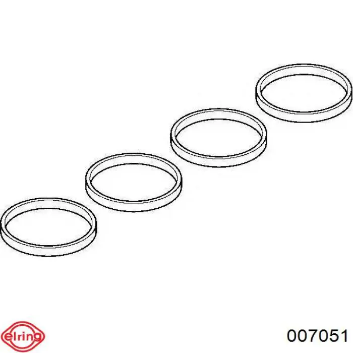 Junta de colector de admisión Elring 007051 precio, desde 10,63 EUR
