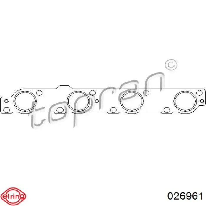 Junta colector escape Elring 026961 precio, desde 11,67 EUR