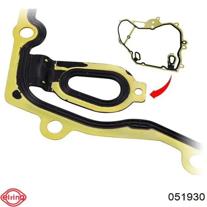 Comprar 7042670 Elwis Royal Junta de bomba de aceite