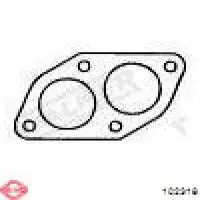 Junta De Tubo De Escape Silenciador Audi 80 8C2