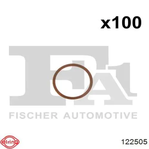 16508360 Fiat/Alfa/Lancia junta, tapón roscado, colector de aceite