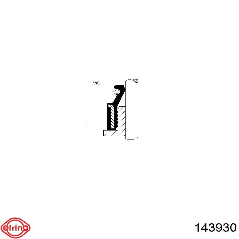 Retenes de válvulas Elring 143930 precio, desde 1,33 EUR