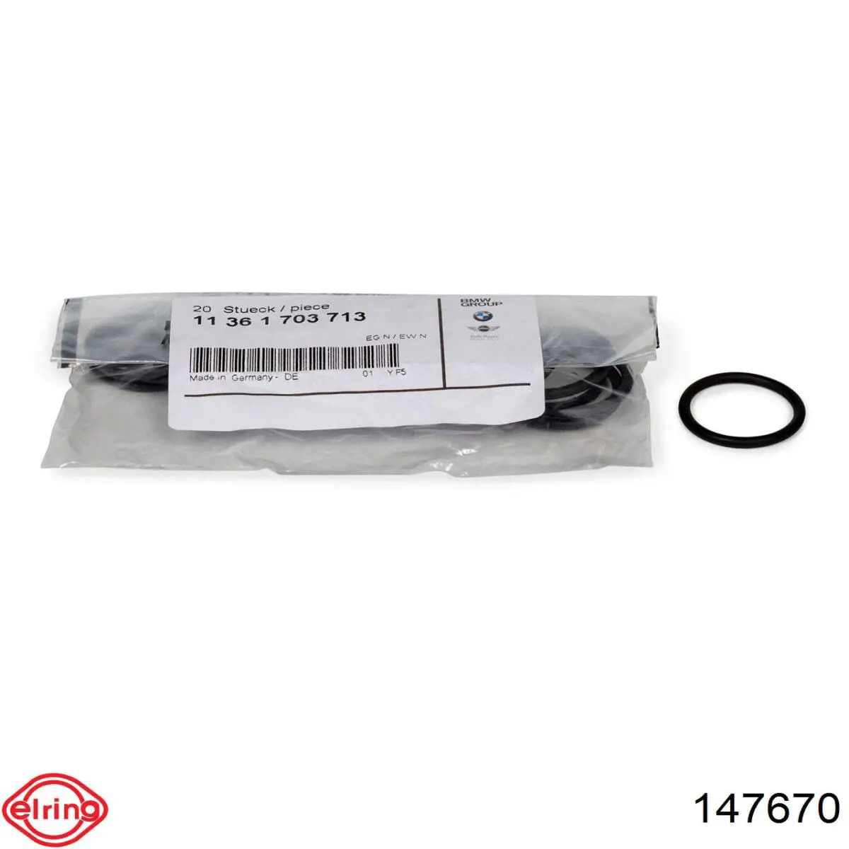 Junta, sensor de posición de cigüeñal Elring 147670 precio, desde 2,91 EUR
