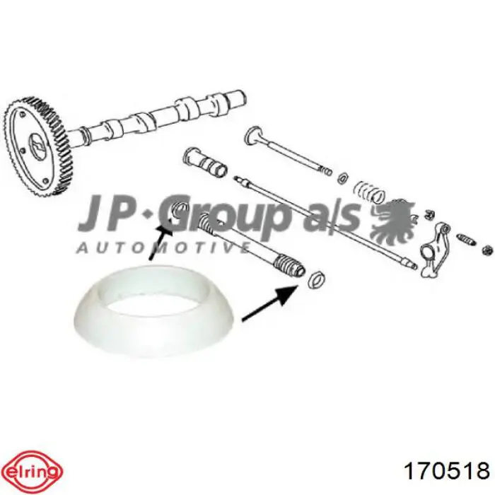 Taqués hidráulicos Elring 170518 precio, desde 0,95 EUR