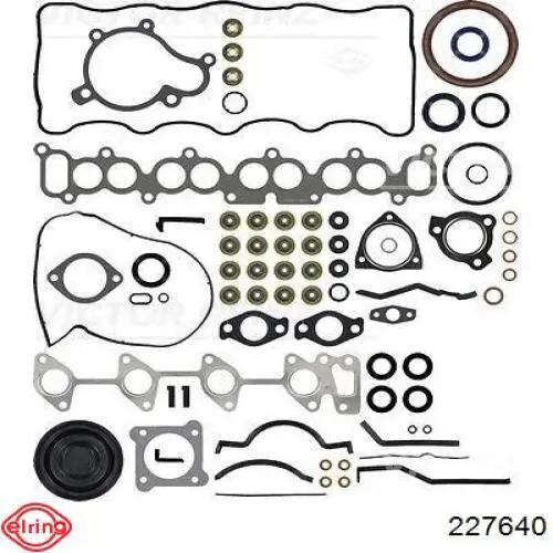 Kit completo de juntas del motor para KIA Sorento (JC)