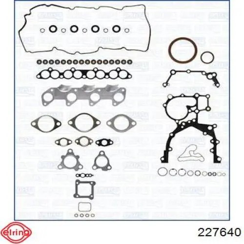  Juego de juntas para motor KIA Sorento 1