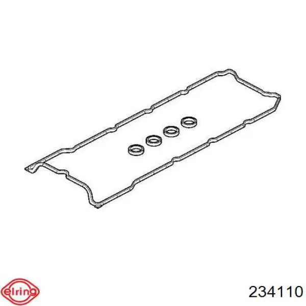 234.110 Elring junta, tapa de culata de cilindro izquierda