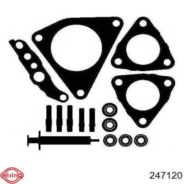 Junta de turbina, kit de montaje Elring 247120 precio, desde 19,62 EUR