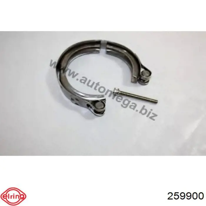 Abrazadera de sujeción delantera 259900 Elring
