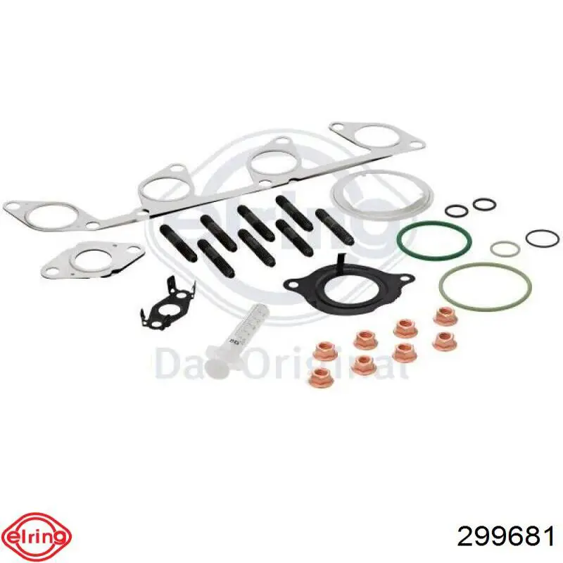 299681 Elring Junta de turbina, kit de montaje