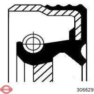 Retén de cigüeñal frontal A0139976847 Mercedes