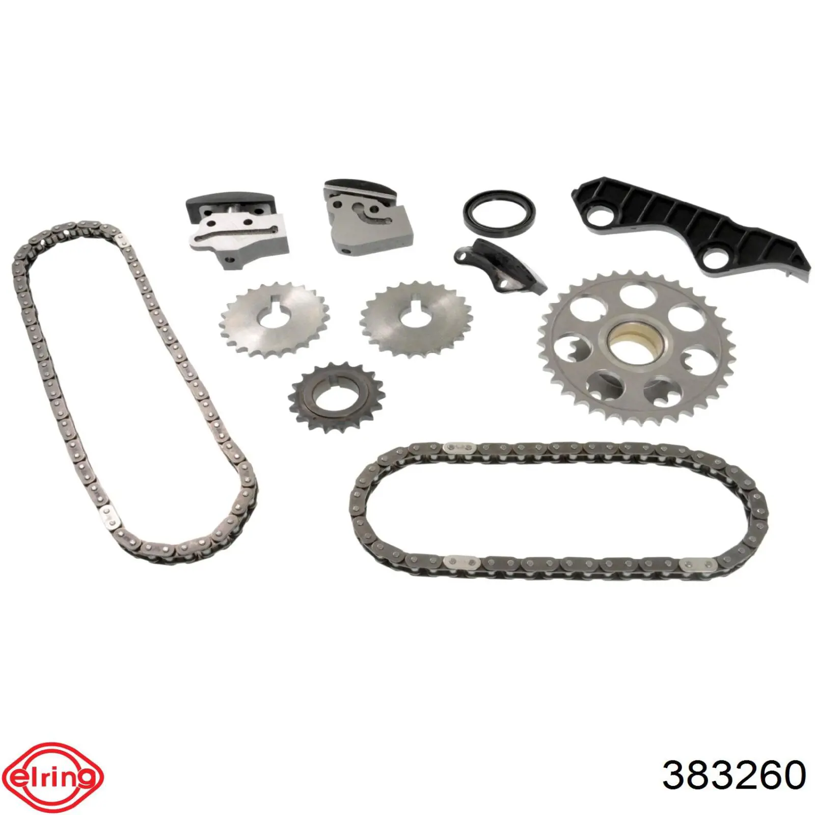Retén de cubo de rueda delantero Elring 383260