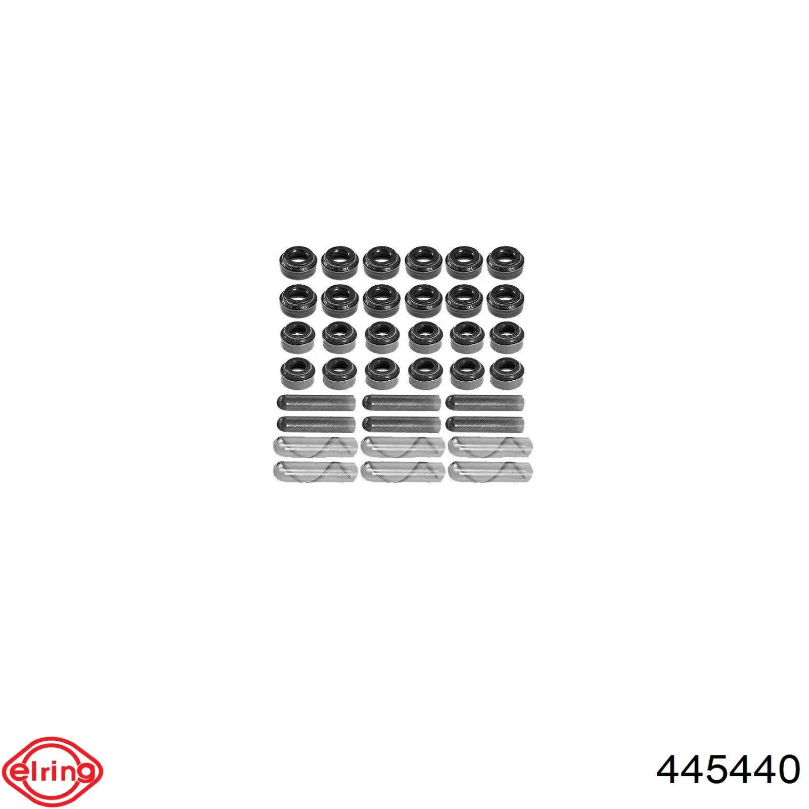 1040500158 Mercedes sello de aceite de valvula (rascador de aceite Entrada/Salida Kit De Motor)