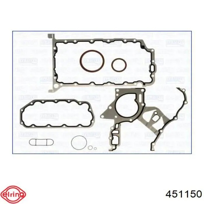 451.150 Elring juego completo de juntas, motor, inferior