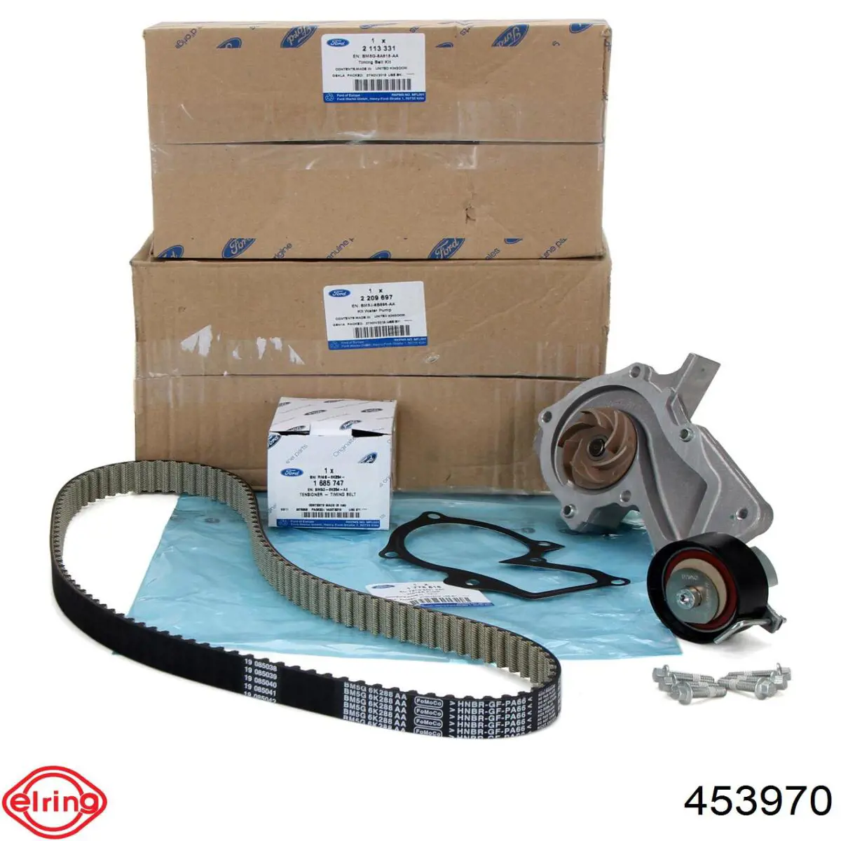 Junta, bomba de agua Alfa Romeo 147 937