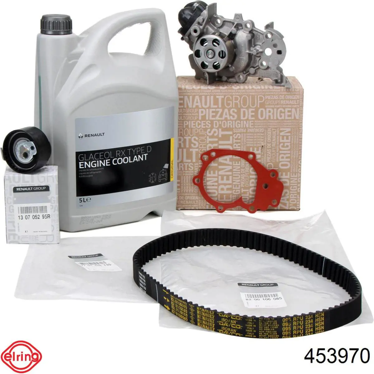 Junta, bomba de agua Alfa Romeo 147 937