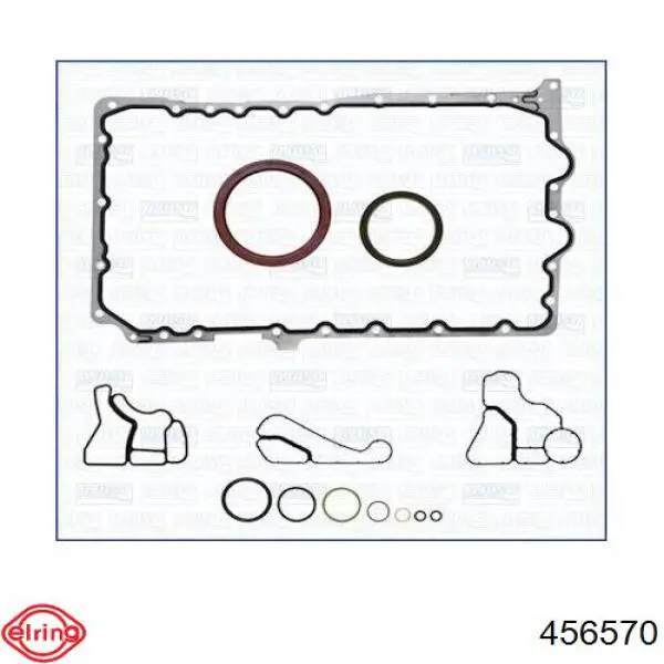 456570 Elring Kit de juntas, motor, inferior