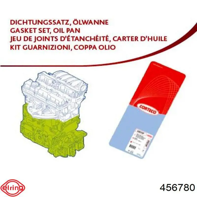 Kit completo de juntas Elring 456780 precio, desde 119,47 EUR