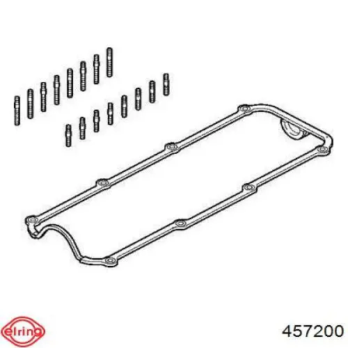 Juego de juntas de tapa de balancines Elring 457200