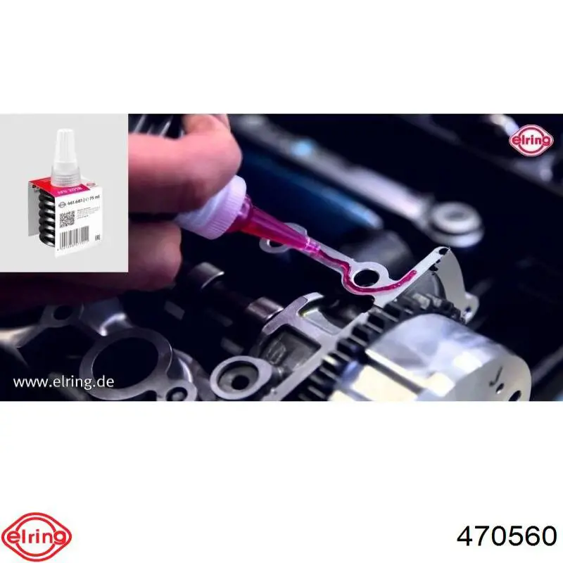 36080 Elring material de estanqueidad de motor resistente al calor