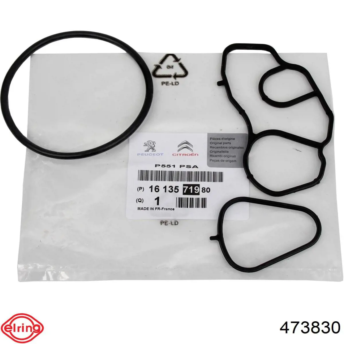 Comprar 473830 Elring Junta del adaptador del filtro de aceite
