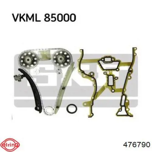 Junta de tapa frontal del motor 476790 Elring