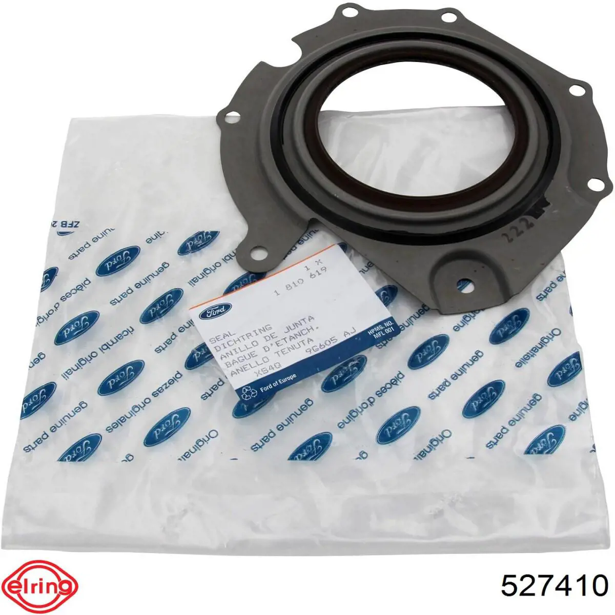 Junta de tapa frontal del motor, retén de la bomba de inyección Elring 527410