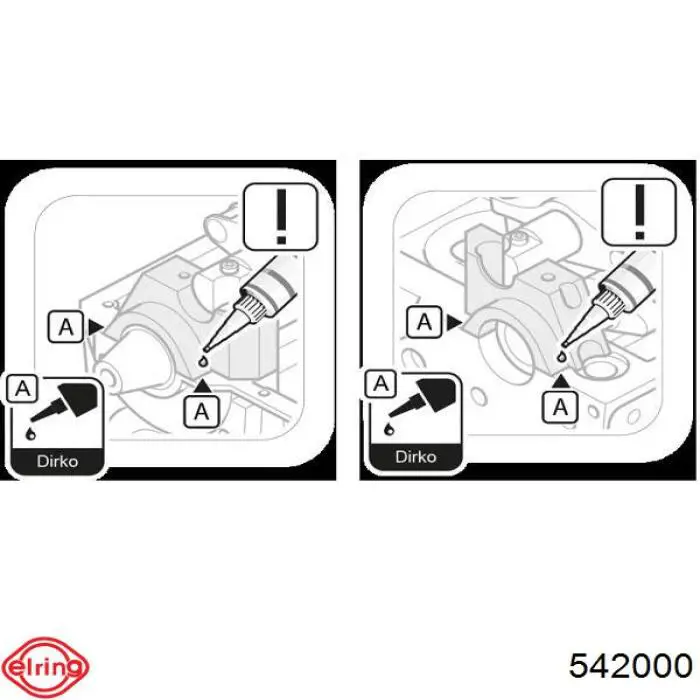 Comprar 542000 Elring Junta de tapa de balancines