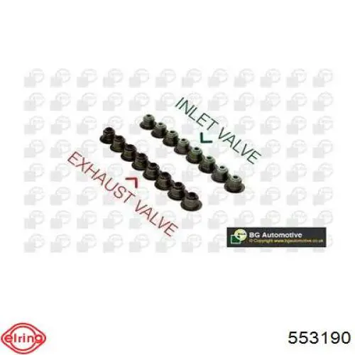Retenes de válvulas Elring 553190 precio, desde 0,76 EUR