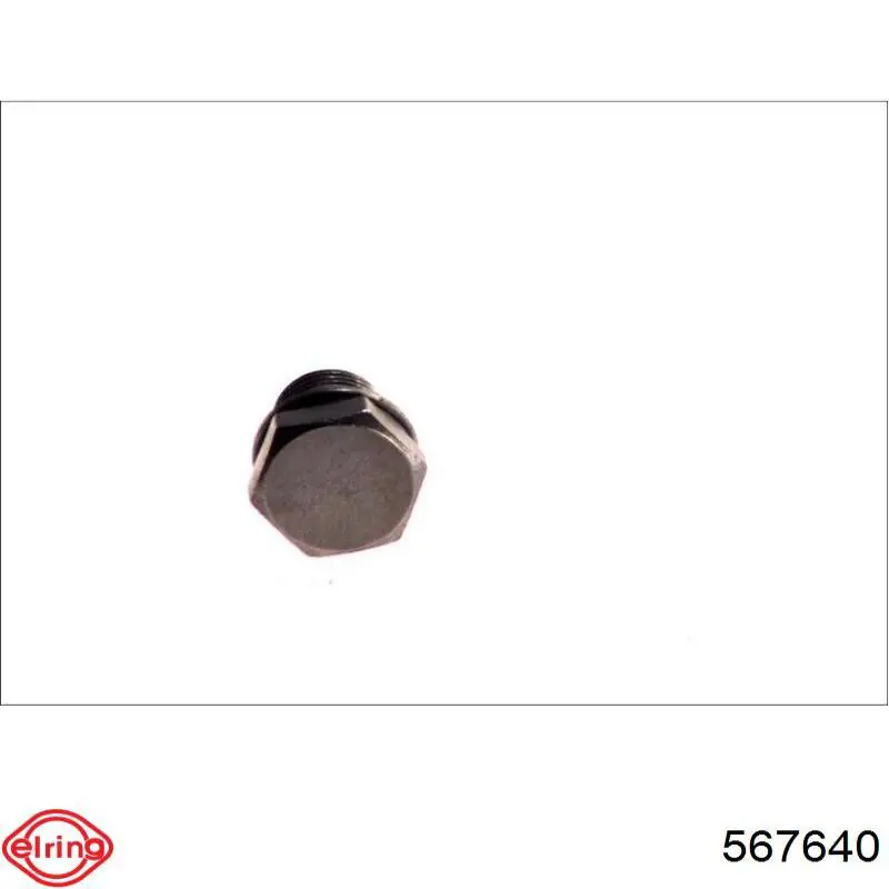 Tapón del cárter de aceite 567640 Elring