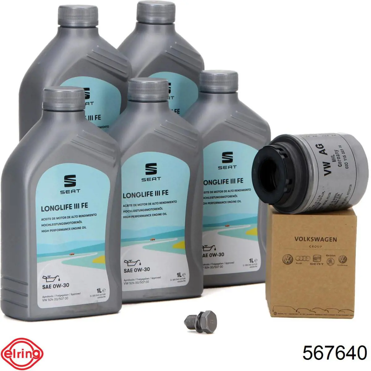Tapon de cárter Elring 567640