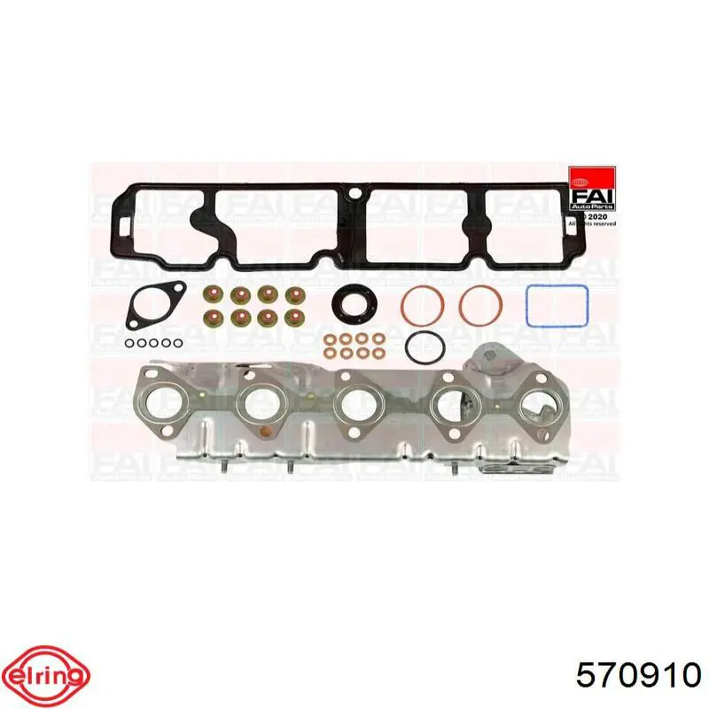 Kit de juntas de motor, completo, superior Opel GRANDLAND 10 (A18)