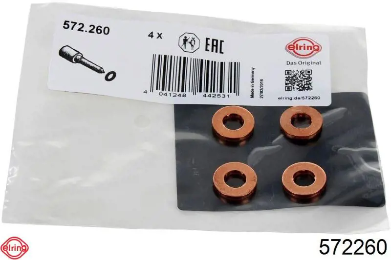 Comprar 572260 Elring Junta de inyectores