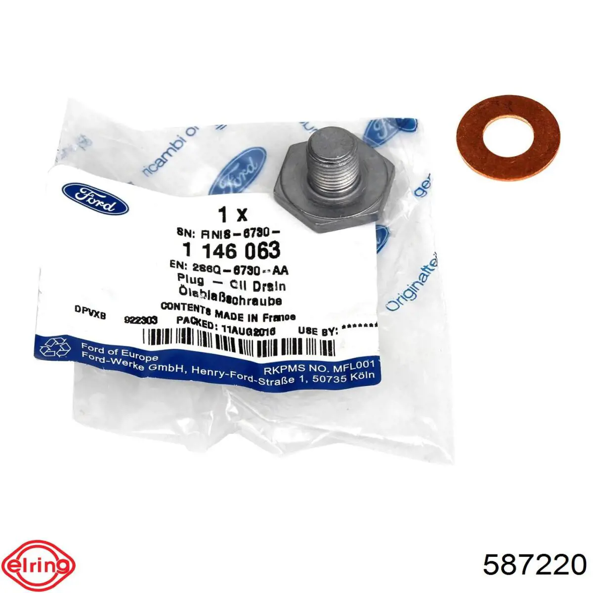 Tapon de cárter Elring 587220