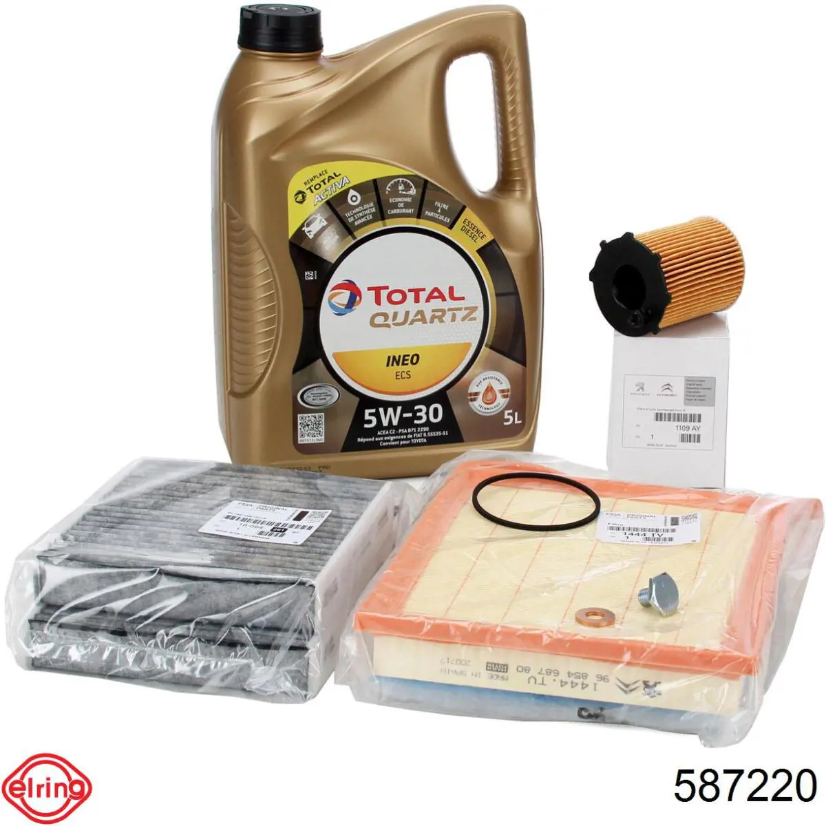 Tapón del cárter de aceite 587220 Elring