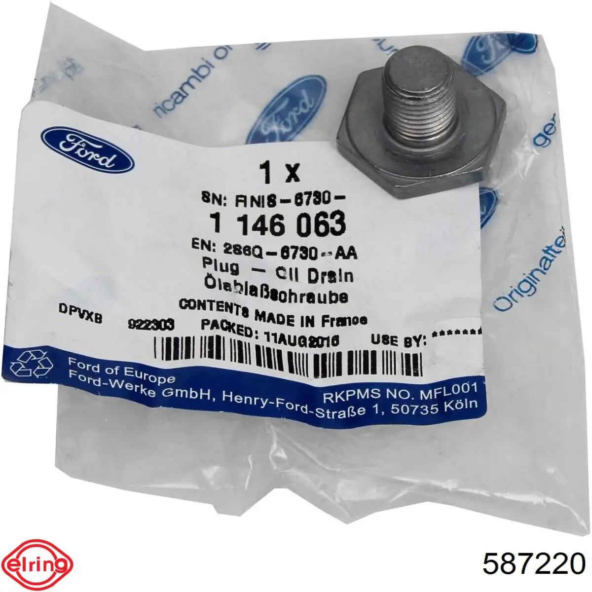 Comprar 587220 Elring Tapón del cárter de aceite