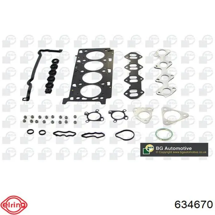 Juego de juntas superiores de motor Elring 634670 precio, desde 133,87 EUR