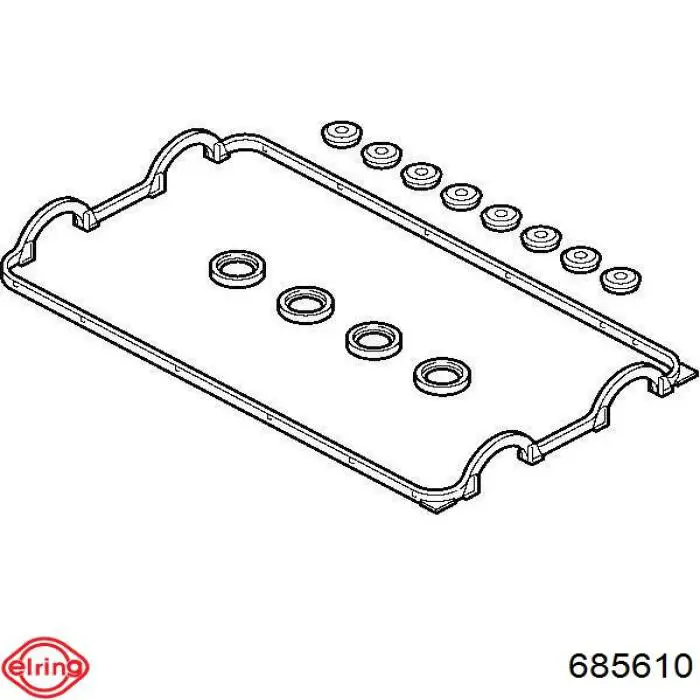 685.610 Elring junta de la tapa de válvulas del motor