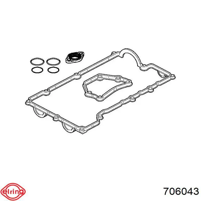 Comprar 706043 Elring Tapón de la tapa trasera de la caja de cambios