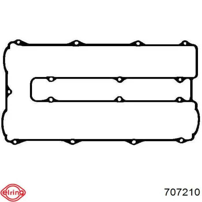 Junta de la tapa de válvulas del motor Mazda 626 3 GD