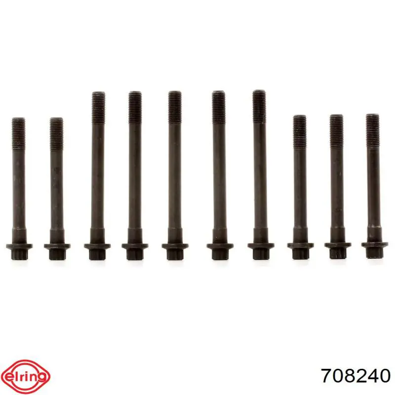 Juego tornillos culata Elring 708240 precio, desde 30,84 EUR