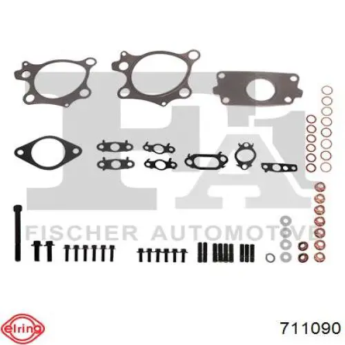 Junta de turbina, kit de montaje Elring 711090 precio, desde 56,04 EUR